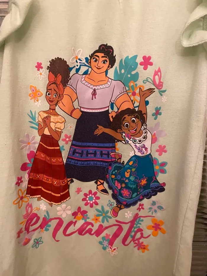 Chemise de nuit vert clair Disney Encanto Primark 7-8 ans - photo numéro 2