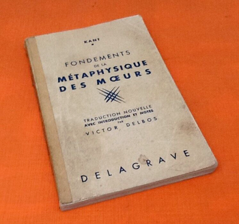 Kant Fondements de la métaphysique