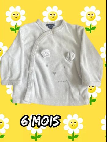 haut de pyjama polaire