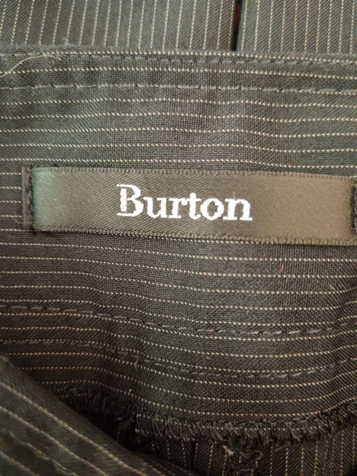 Pantalon bleu marine rayures tennis Burton - photo numéro 8