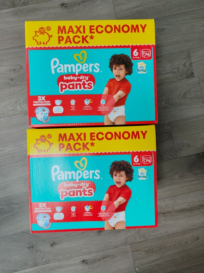 2 carton couche pampers taille6 - photo numéro 3