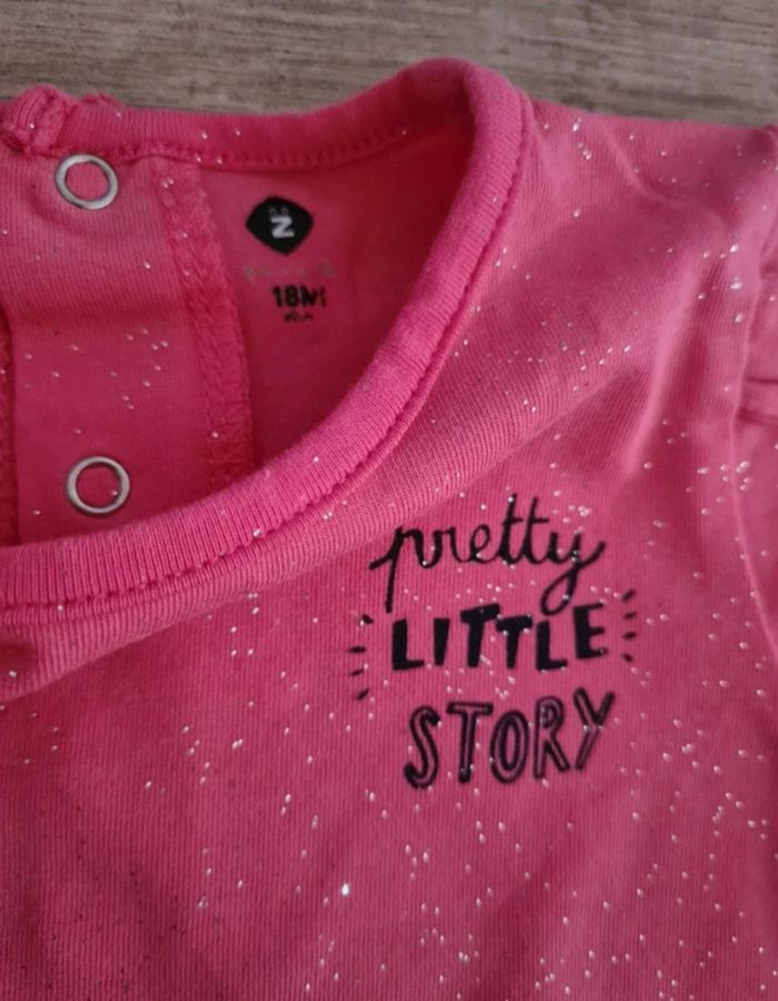 Lot Tee-shirts IKKS Billieblush 18 mois - photo numéro 7