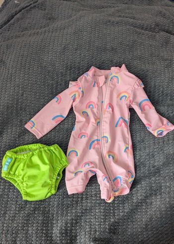 Combinaison de bain bebe 6 mois