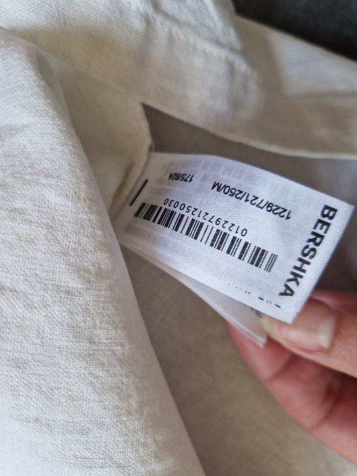 Chemise lin taille M Bershka comme neuve - photo numéro 3