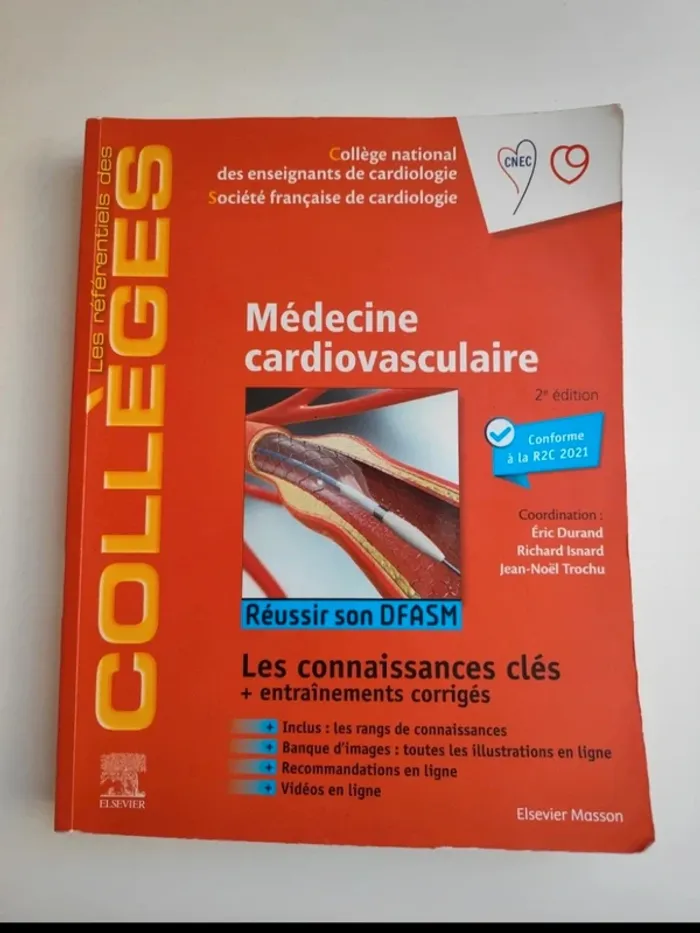 Référentiel de l'étudiant en médecine - Médecine Cardio-Vasculaire (2e édition)