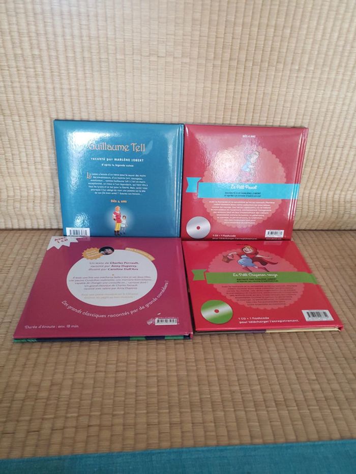 Lot de 4 livres CD - photo numéro 3