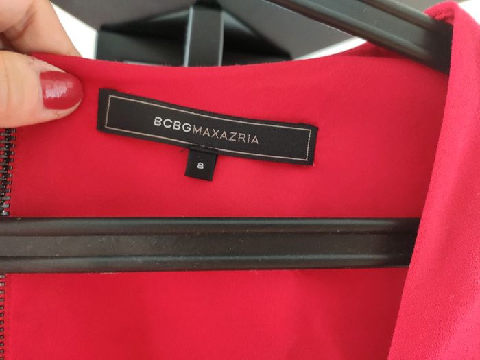 Robe Rouge BCBG - photo numéro 3