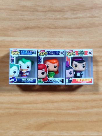 Lot de 3 Funko Bitty Pop! DC Comics - Les Vilains de Gotham
