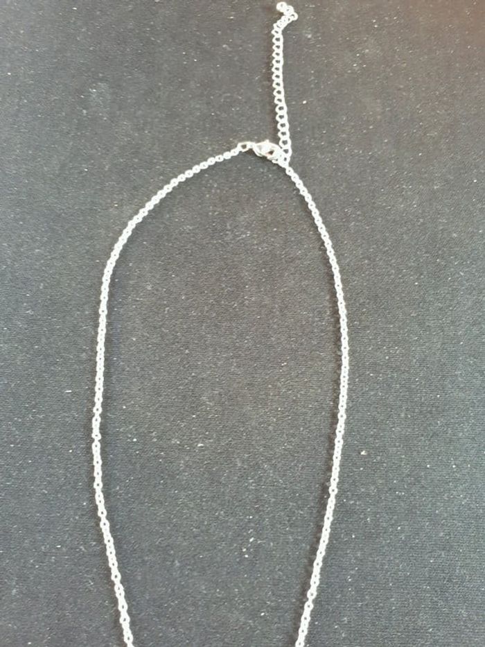 Collier avec pendentif cœur anglais - photo numéro 3