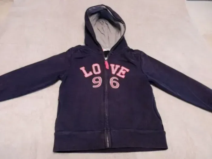 Sweat Zippé Okaïdi 5 ans (réf perso F-X3)(familleac72)