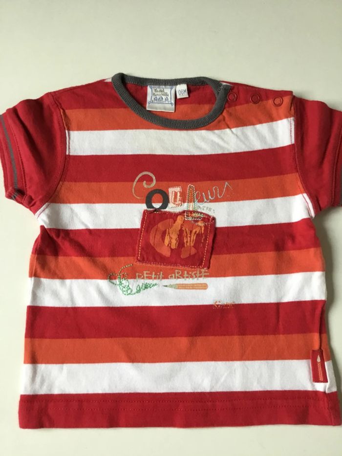 Lot 6 mois manches courtes - photo numéro 2