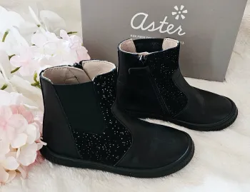 Bottes Bottines cuir Zip Aster T27