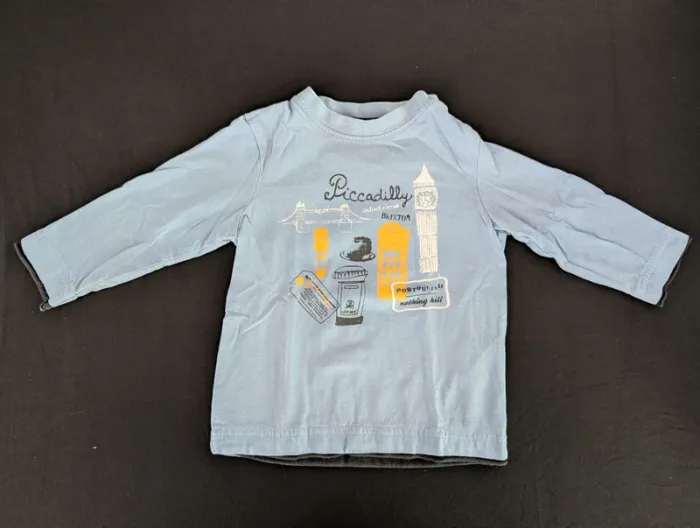 T-shirt manches longues oxford London - photo numéro 2