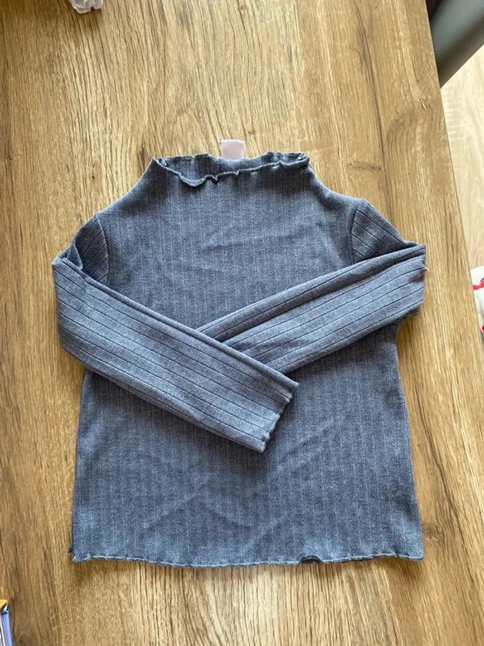 T-shirt manche longue taille 3/4 ans - photo numéro 2
