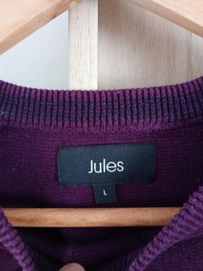 Pull prune homme taille L Jules - photo numéro 3