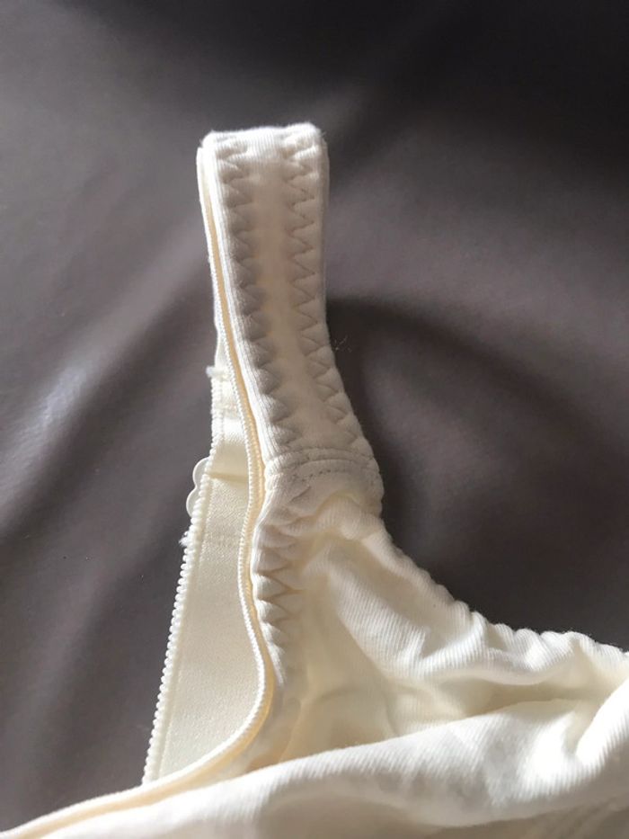 Soutien gorge crème grande taille - photo numéro 2