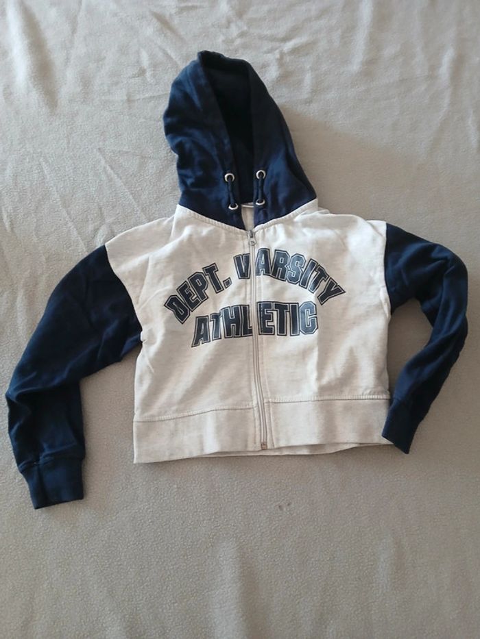 Veste a capuche garçon 5 ans