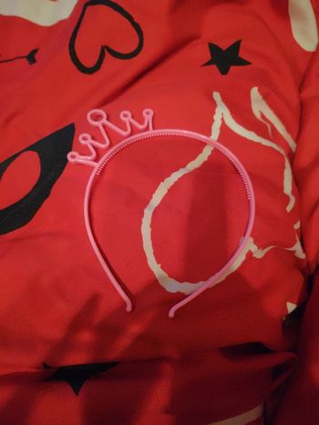 Serre tête rose princesse