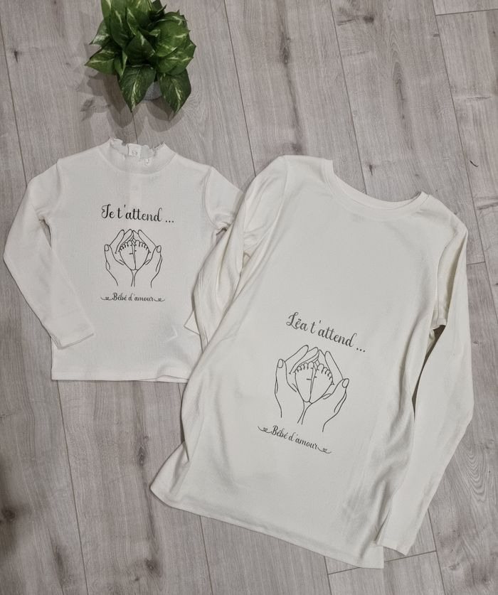 Tee-shirt grossesse - photo numéro 2