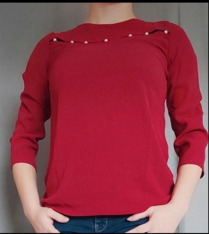Lot de hauts blouses pulls femme S/36 - photo numéro 2