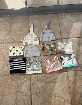 Lot Bonnet bébé 
