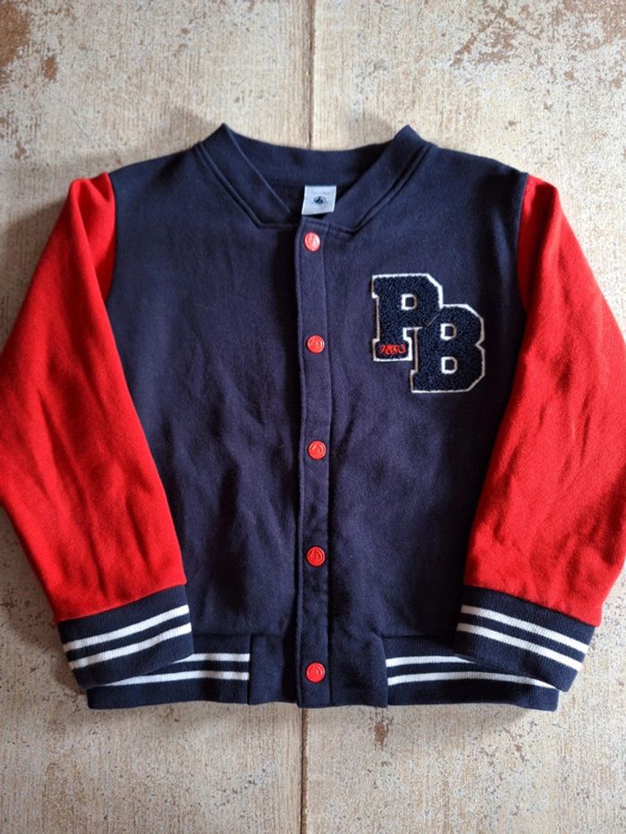 Sweat teddy Petit Bateau - 5 ans