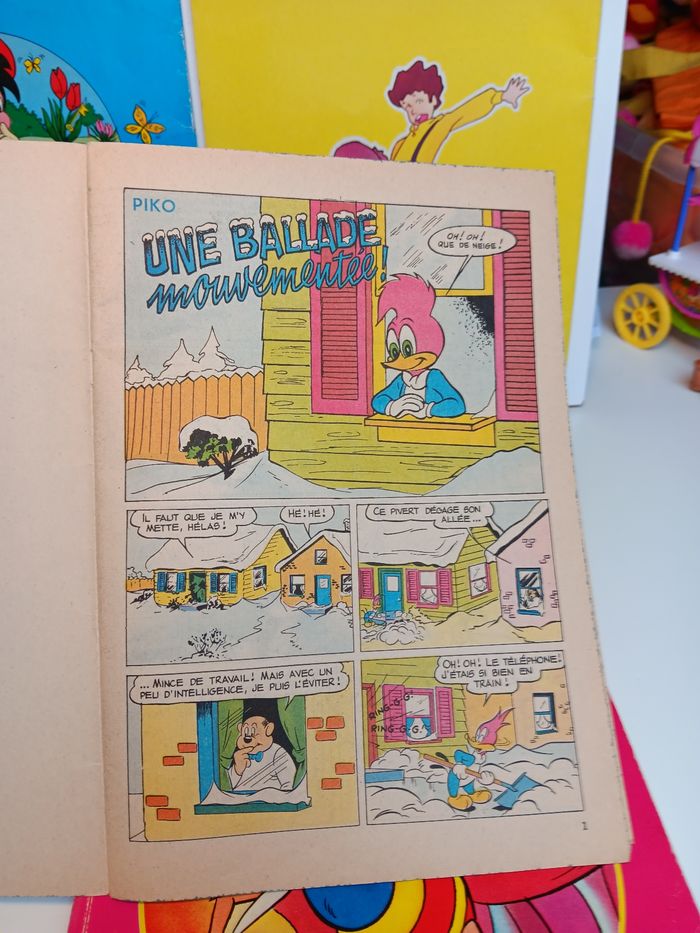 Lot de livres vintage année 80 tom Sawyer, Nestor, sport billy, hutchi, Woody woodpecker - photo numéro 3