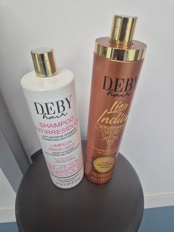Lissage  deby hair indien plus  shampoing clarifiant