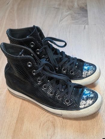 Converse montantes cuir effet écailles – T37