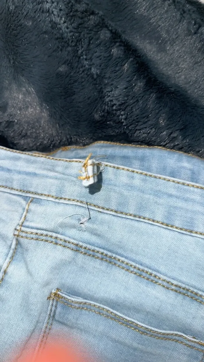 Jean skinny bleu clair - photo numéro 5