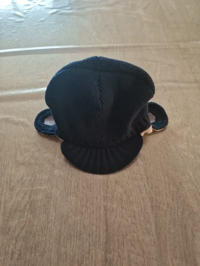 Magnifique bonnet d'aviateur