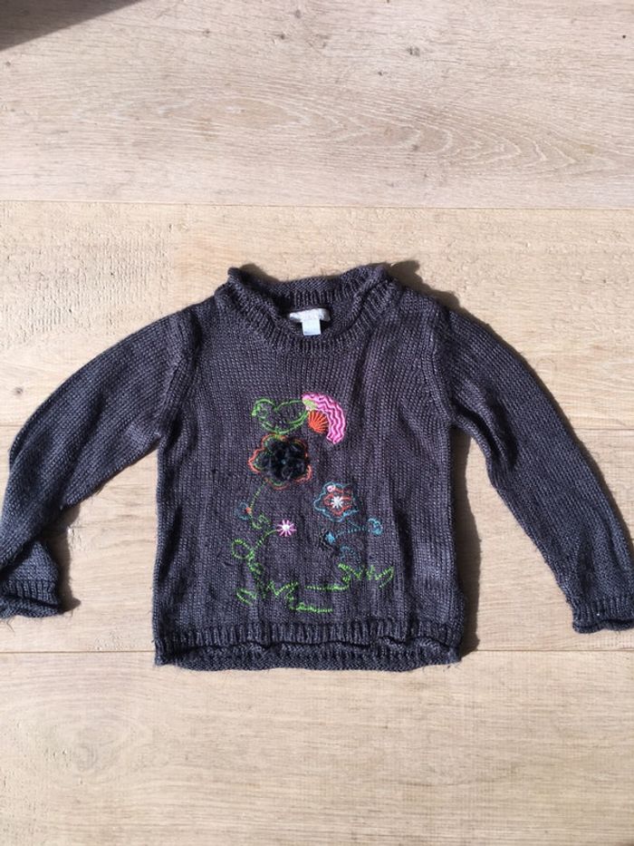 Pull fille 2 ans