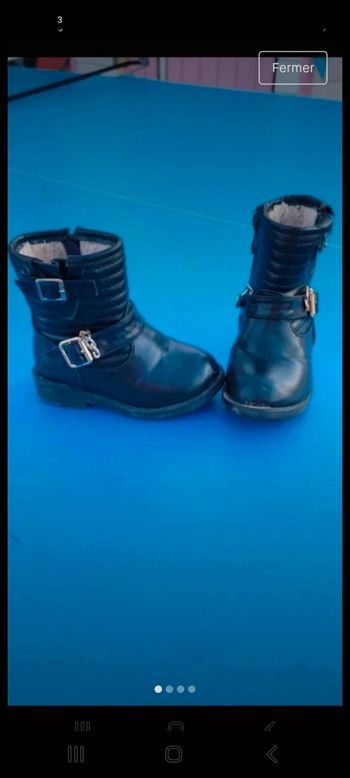 Bottine fille taille 22