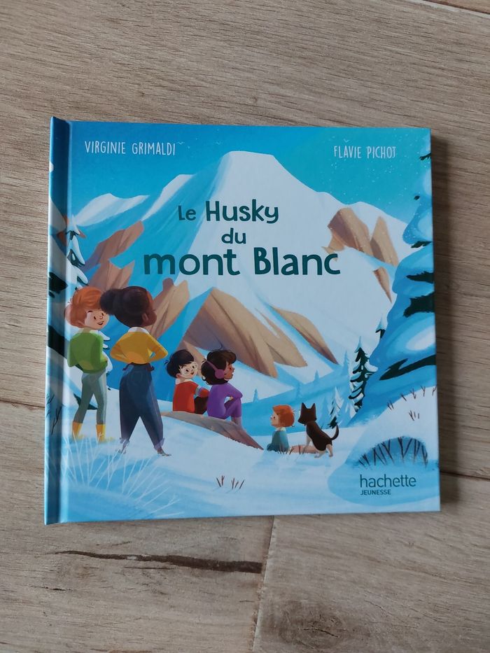 Livre MC donald's Le Husky du Mont blanc
