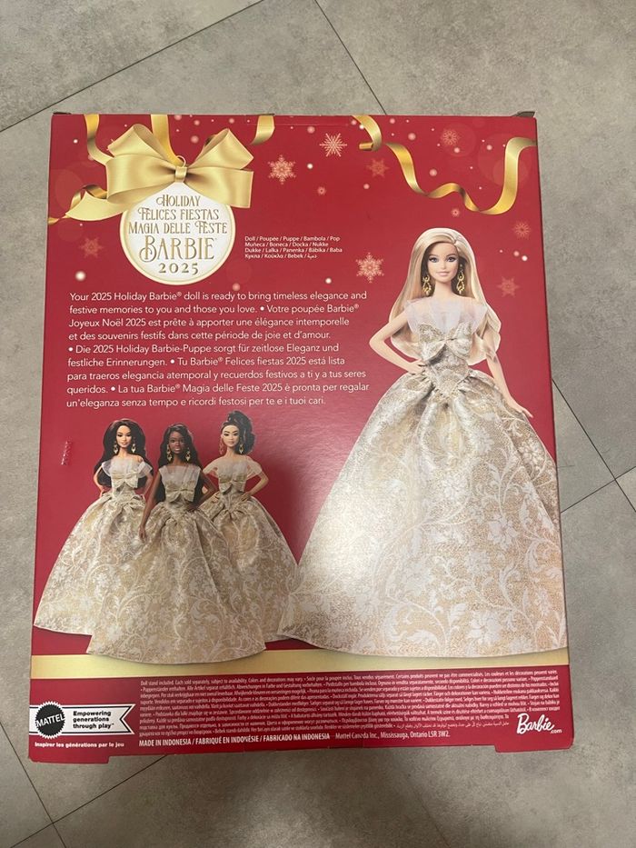 Barbie signature joyeux Noël 2025 NEUF - photo numéro 3