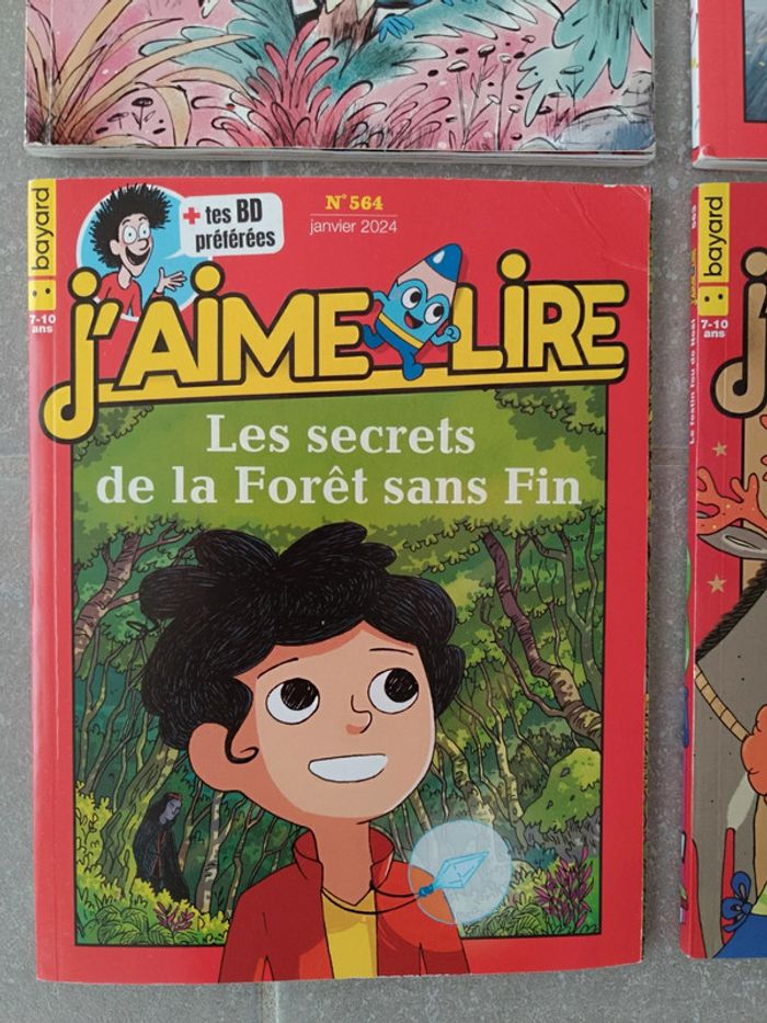 Lot de 2 magazines Pomme d'api et 4 j'aime lire - photo numéro 6