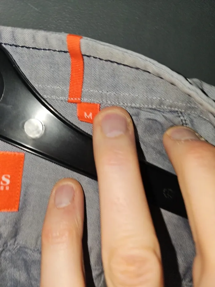 Chemise grise hugo boss taille M - photo numéro 4