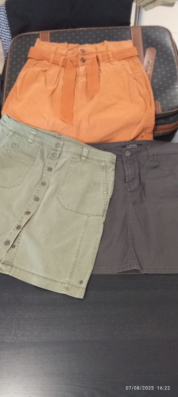 Lot de 3 jupes courtes taille 38