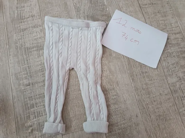 Legging sergent major 12 mois 74 cm