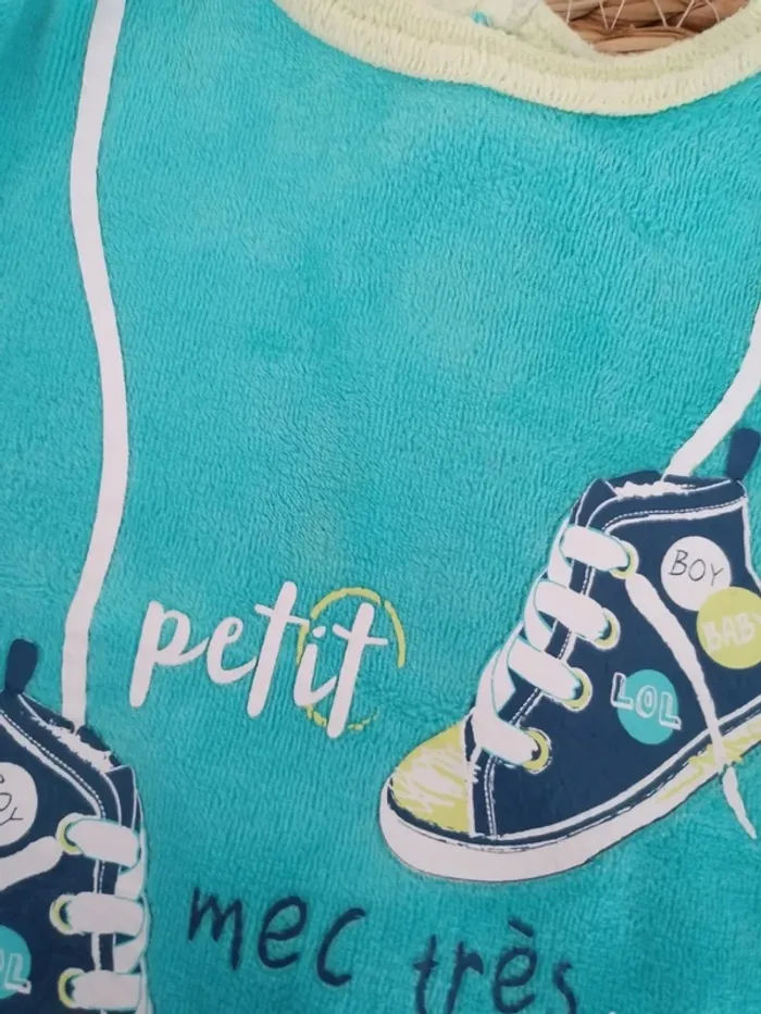 Lot de 5 pyjamas une pièce en velours - 3 mois - photo numéro 10