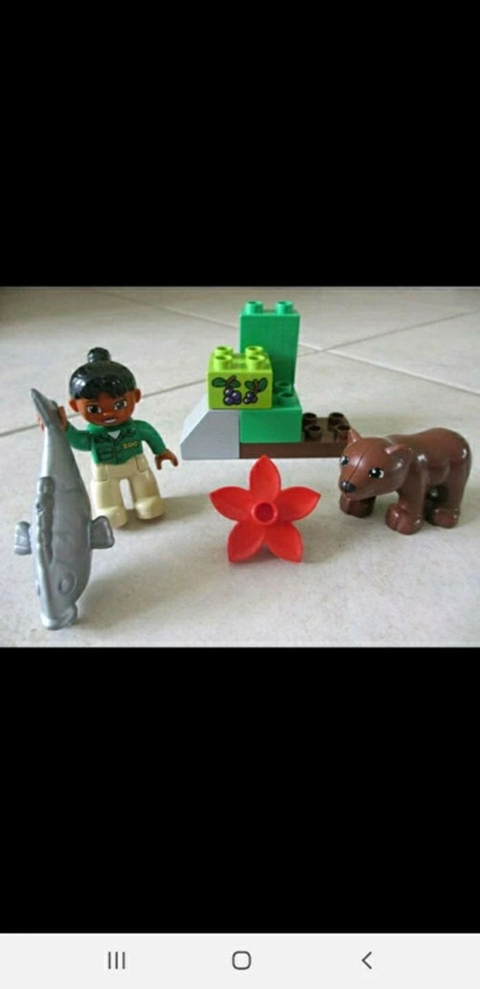 Le repas de l'ours brun N°10576 lego duplo