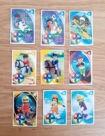 Collection cartes playmobil