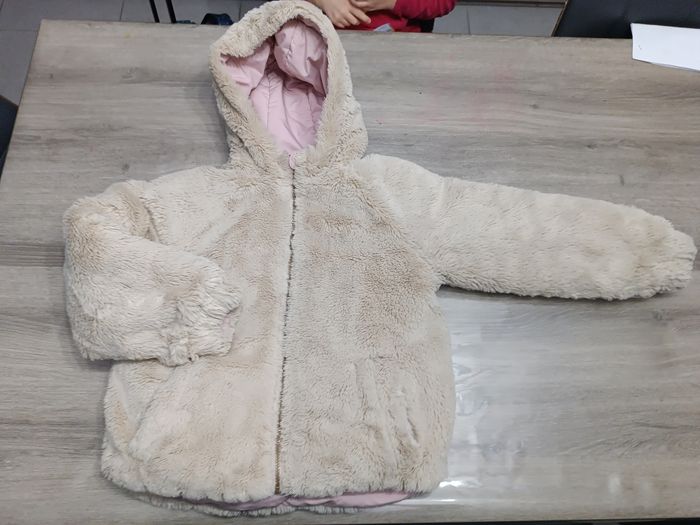 Blouson fourrure réversible okaidi - photo numéro 9