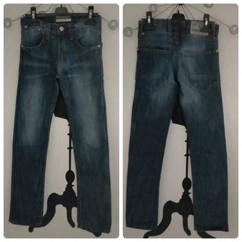 Jean bleu Here & there taille 11 ans
