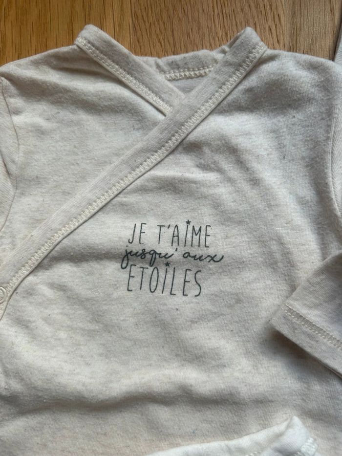 Lot bodies+pyjama bébé mixte - photo numéro 6