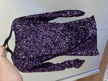 Robe sequins dos nu