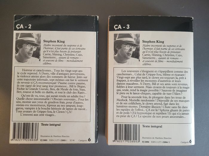 Lot Stephen King Ça 2 et 3 - photo numéro 3