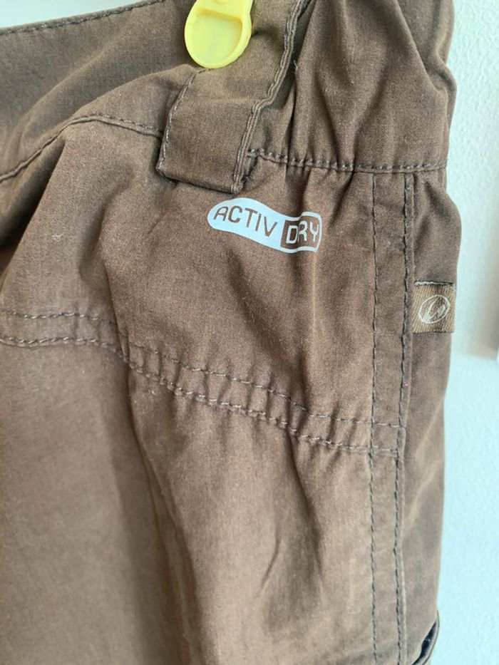 Pantalon short Go Sport marron 12 ans - photo numéro 5