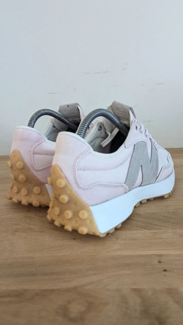 New balance 327 style denim rose - photo numéro 6