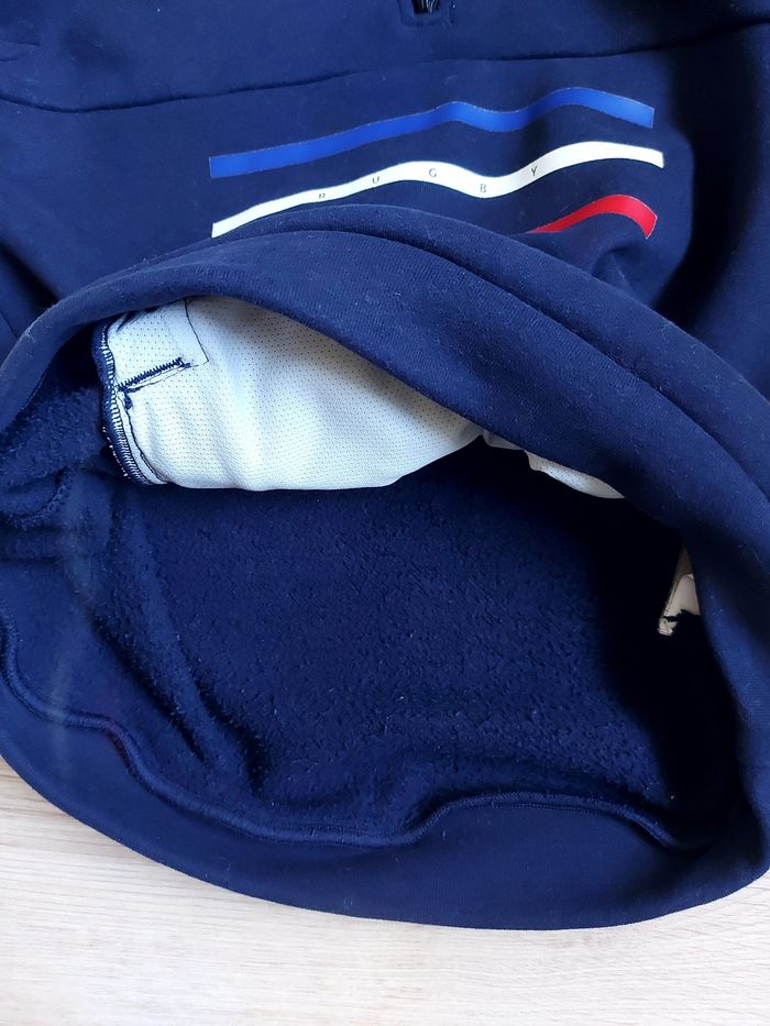 Pull marine France rugby 8 ans - photo numéro 4